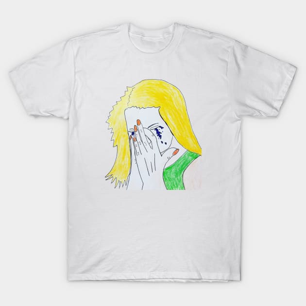 Crying T-Shirt by AlanWieder